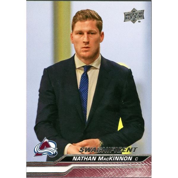 2023-24 Upper Deck Nathan MacKinnon "Swagnificent" SSP - NM