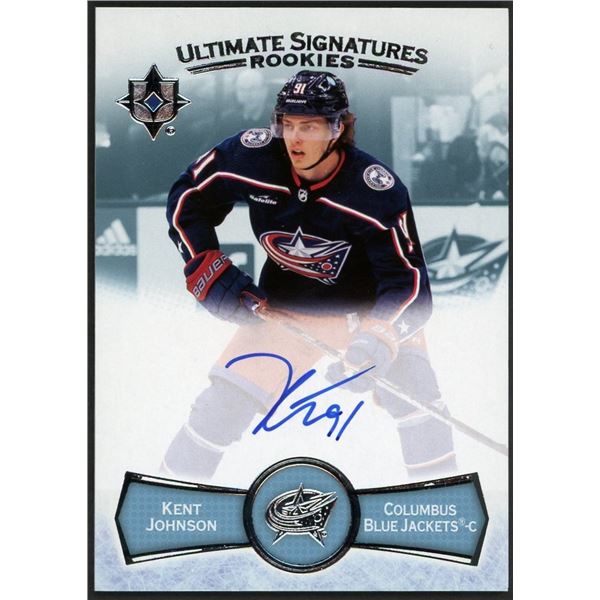 2022-23 Ultimate Collection Signatures Kent Johnson Rookie- NM