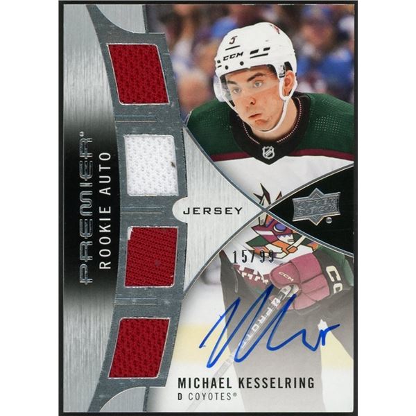 2023-24 Upper Deck Premier Michael Kesserlring Premier Rookie Auto #15/99