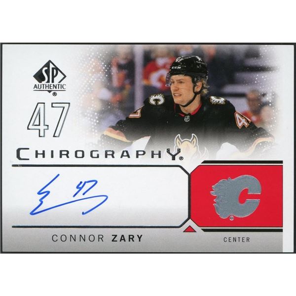2024-25 SP Authentic Connor Zary Chirography Autograph - NM