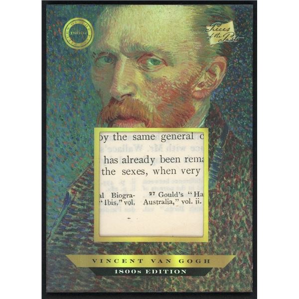 2024 Pieces of the Past 1800's ed Vincent Van Gogh Relic - NM