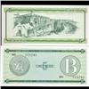 Image 1 : 1985 Cuba Scarce 5 Peso Crisp Unc Foreign Exch. Note RARE Series B (CUR-05591)