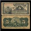 Image 1 : 1896 Cuba 5 Centavos Hi Grade Note (CUR-05828)