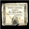 Image 1 : 1793 France RARE 10 Sols Assignat Currency Hi Grade (CUR-05880)