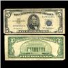 Image 1 : 1953A $5 Silver Certificate Note Circulated Scarce (COI-4728)