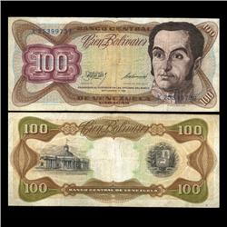 1981 Venezuela 100 Bolivares Hi Grade Note (CUR-05811)