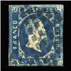 Image 1 : 1859 RARE Italy Sardina 20c Postal Stamp Hi Grade (STM-0176)