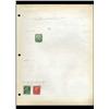 Image 1 : 1928 Canada Hand Made Stamp Collection Album Page 3 Pieces (STM-0122)
