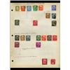 Image 1 : 1927 Germany Hand Made Stamp Collection Album Page 22 Pieces (STM-0133)