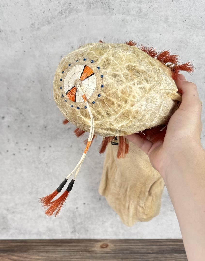 Native American Indian Buffalo Bladder Bag