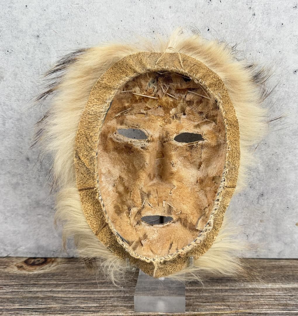 Alaskan Inuit Eskimo Caribou Mask