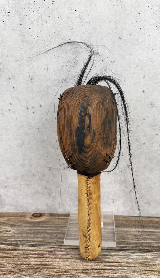 Northwest Coast Haida Indian Wood Rattle