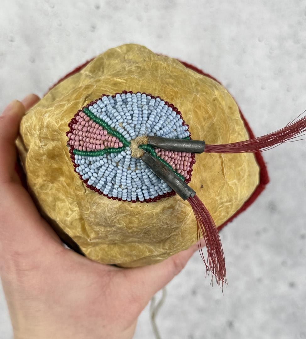 Native American Indian Buffalo Bladder Bag