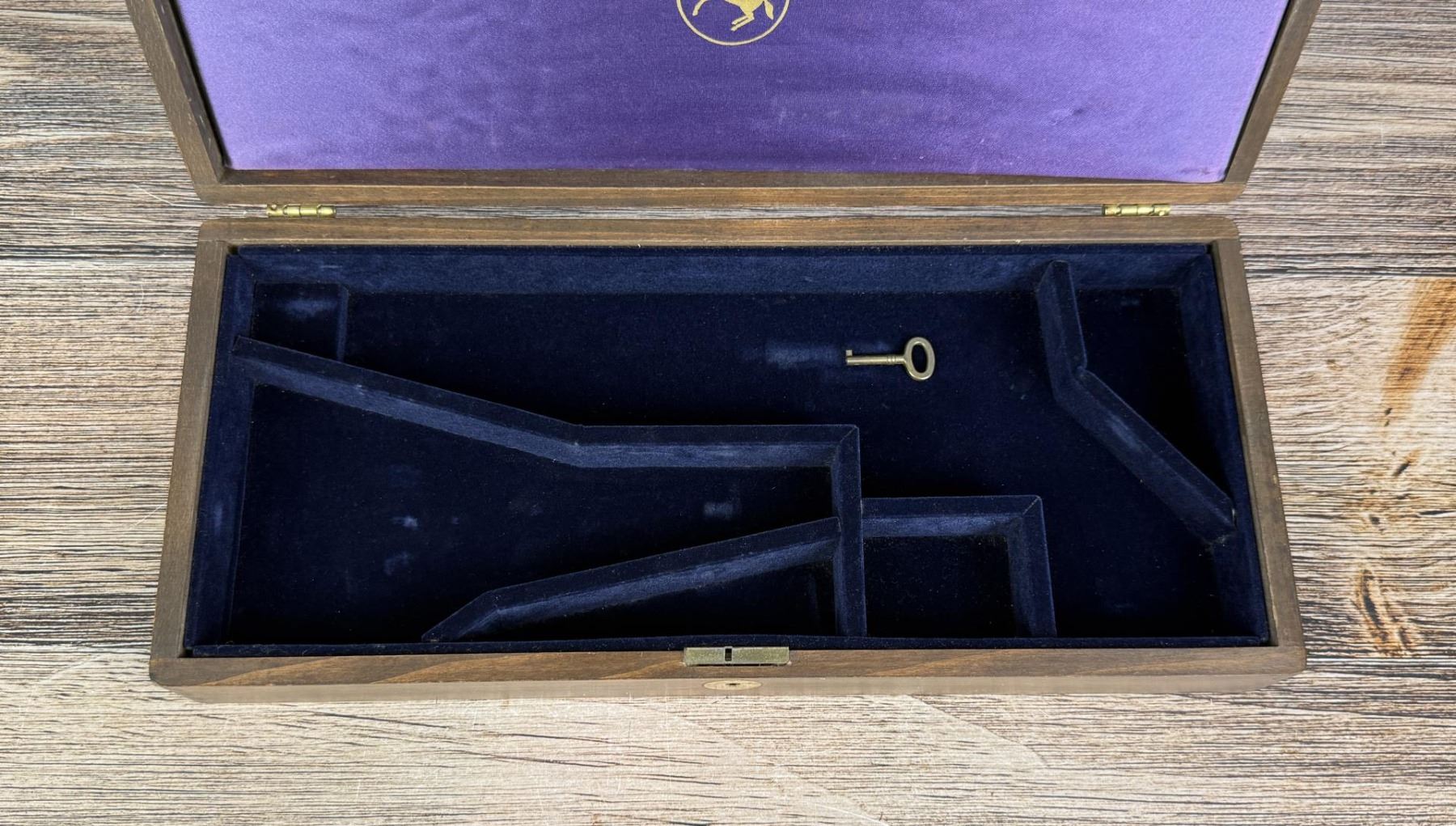 Factory Colt Wood Fitted Pistol Revolver Box Case