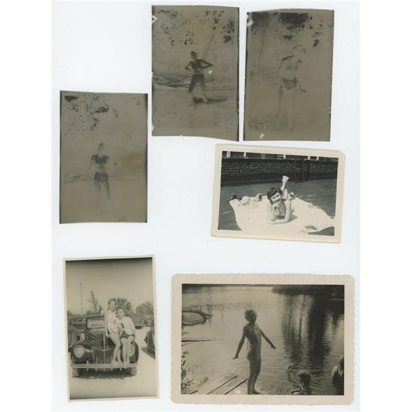 WW2 Nude Girlfriend Sweetheart Photographs