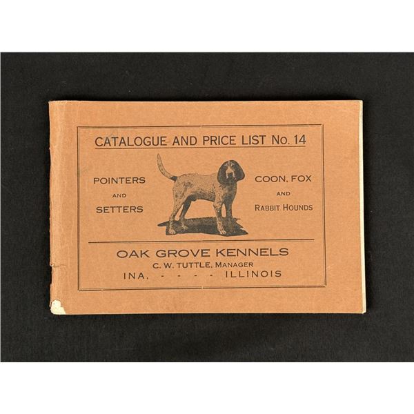 1920s Oak Grove Kennels Hunting Dog Catalog
