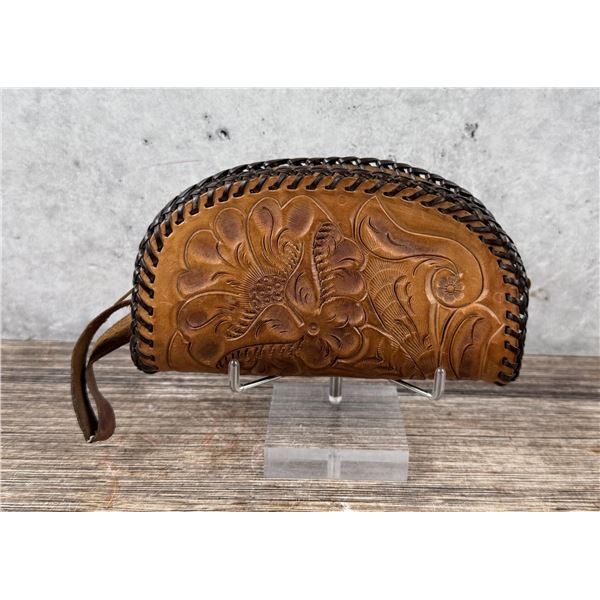 Cowgirl Tooled Leather Vanity Case