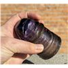 Image 4 : CD 113 Braille Dots Purple Glass Insulator