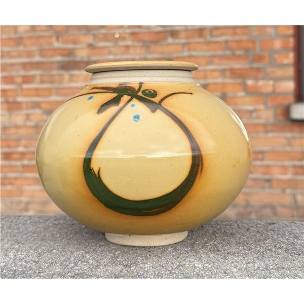 Jeff Wilson Montana Studio Pottery Jar