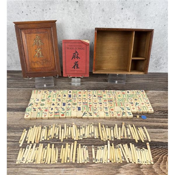 Babcock Mahjong Game Set and Instructions