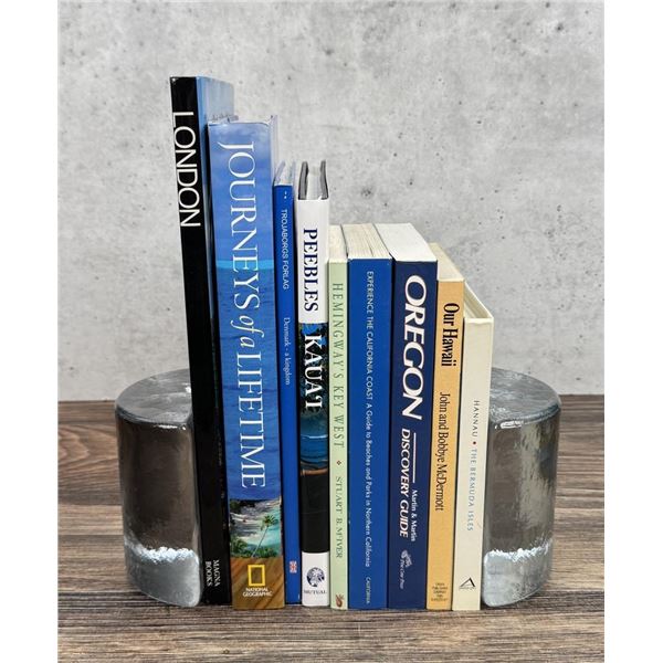 Group of Travel Books