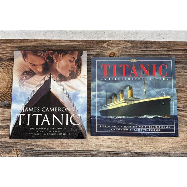 Group of Titanic Books
