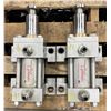 Image 1 : (2) 3000 PSI Milwaukee Model #H-42/K 2.5" Bore x 2" Stroke Cylinders