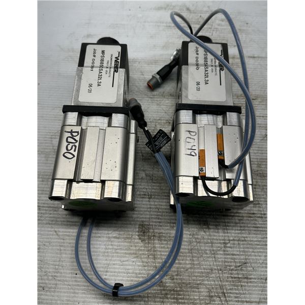 (2) Welker #MPS1885ASA32L3A Precision Pin Locators