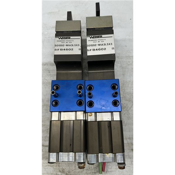 (2) Welker #S01592-N1A3L5X3 Pneumatic Cylinder