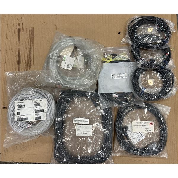 Lot of (8) Misc. Fanuc, Murr, Cables Plus More