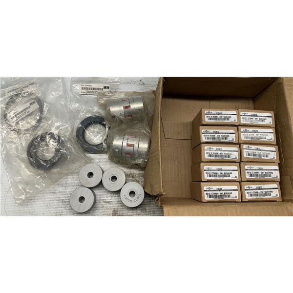 Lot of Misc. Seals, Couplings, & Bushings