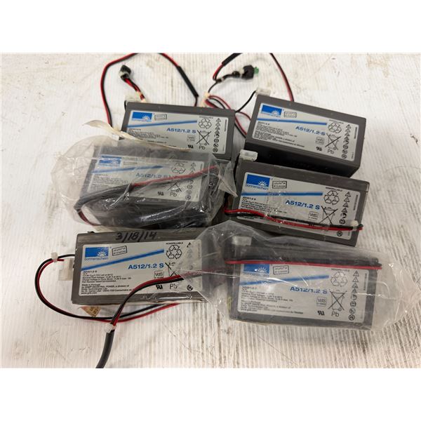 Lot of (6) Sonnenschein #A512/1.2 S