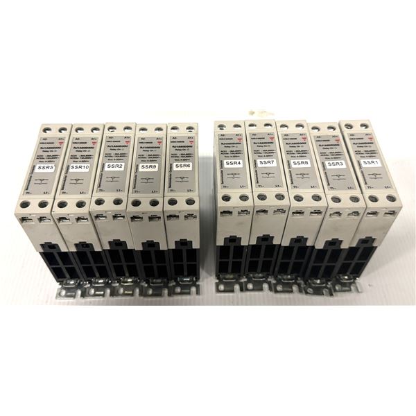 Lot of (10) Carlo Gavazzi #RJ1A60D30U