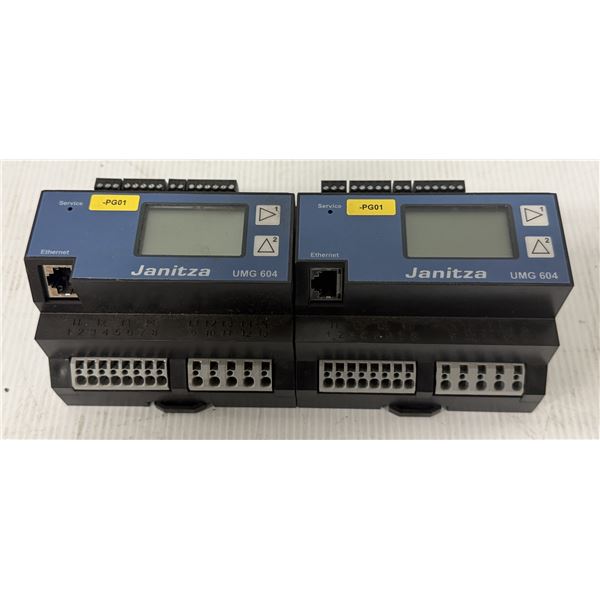 (2) Janitza #UMG604-E