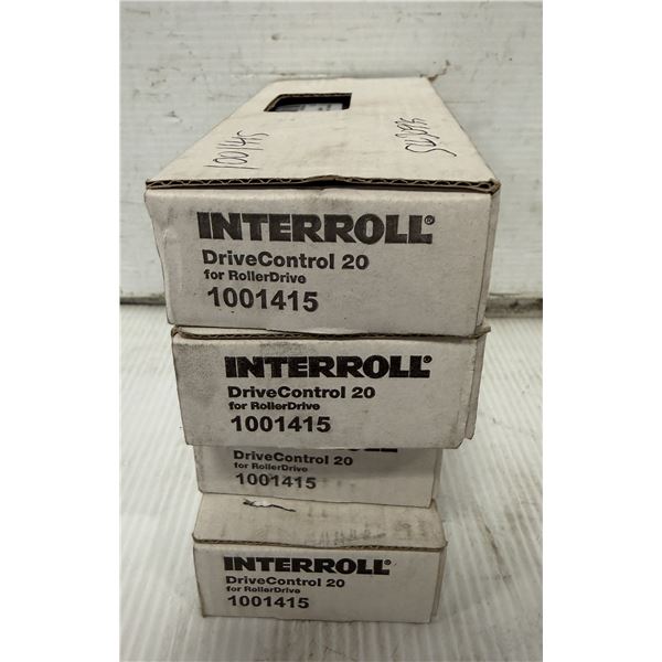 (4) Interroll #1001415 Drive Control 20