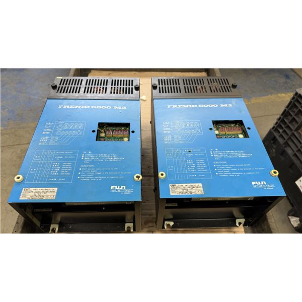 (2) Fuji Electric #FMD-3AC-21A Drives
