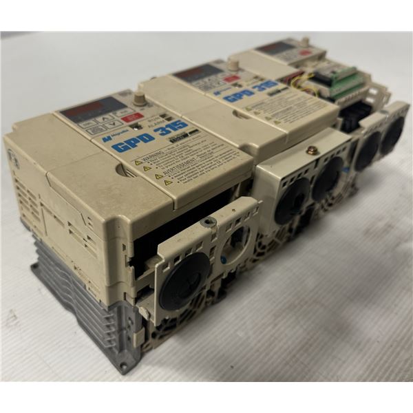 (3) Magnetek #GPD315 Drives