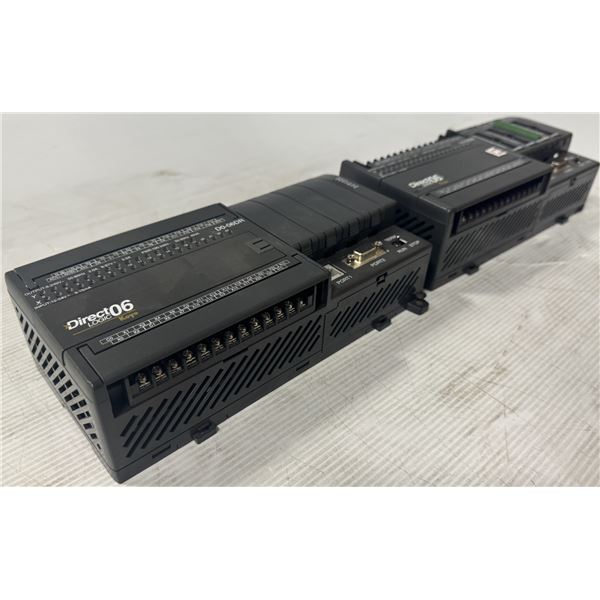 (2) Automation Direct #D0-06DR Module
