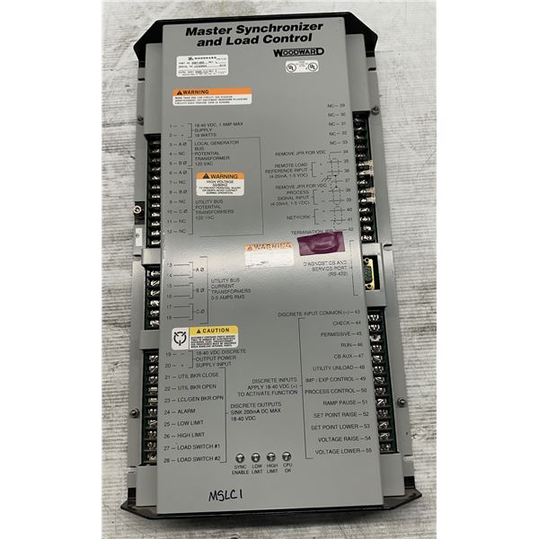 Woodward #9907-005 Master Synchronizer & Load Control