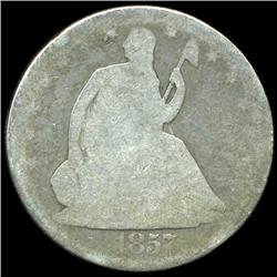 1857O Seated Half Circulated Scarce Date (COI-5812)