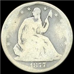 1877 Seated Half Circulated (COI-5851)