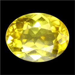 7.25ct AAA Yellow Oval Cut Citrine (GEM-13329)