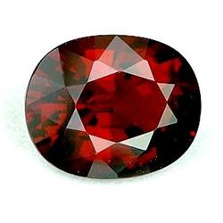 2.35ct Oval Natural Reddish Orange Spessartite Garnet (GEM-13991)