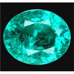 1.27ct Oval Cut Blue Green Natural Apatite  (GEM-15079)