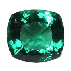 20.95ct Cushion Cut Emerald Green Amethsyt Appraisal Estimate $675 (GEM-15283)
