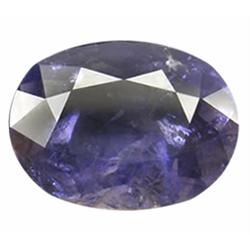 1.80ct Oval Cut Natural Purplish Tanzanite Hue Iolite (GEM-15333)