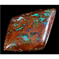 27.89ct Green Boulder Opal (GEM-9687)