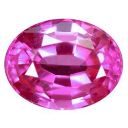 .55Ct Genuine AAA Pink Sapphire Oval 6X4mm (GMR-0512A)