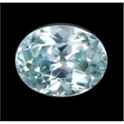 .45ct Mindblowing Sky Blue Oval Cambodia Zircon (GMR-0970A)