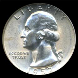 1952S Washington Silver Quarter Graded GEM Scarce Variety (COI-6178)